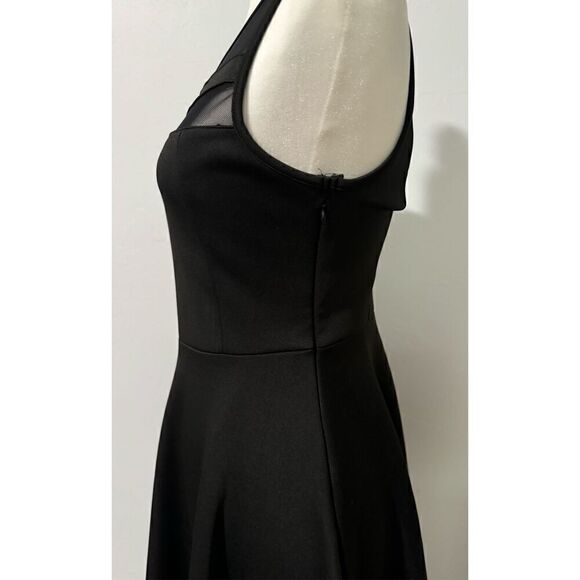 Lulu’s final stretch sheer black dress S - Picture 5 of 11
